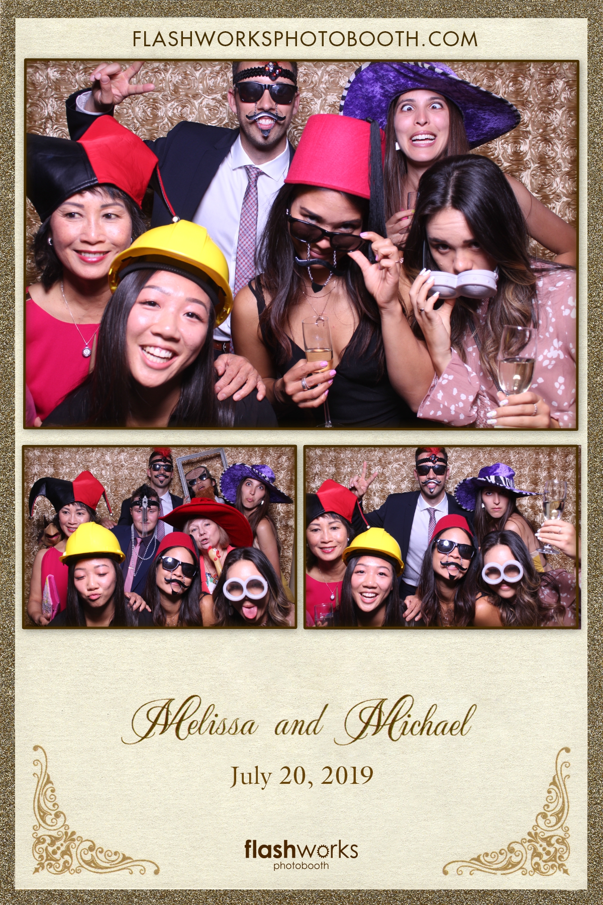 Michael and Melissa's Wedding | View more photos from the event at gallery.flashworksphotobooth.com/u/FlashworksPhotoboothInc/Michael-and-Melissas-Wedding